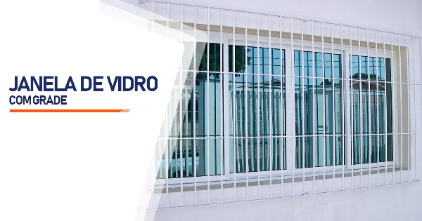 Janela De Vidro Com Grade Contagem