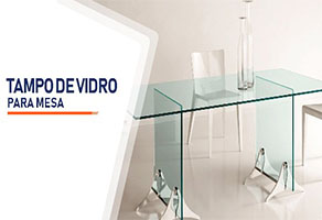 Tampo de Vidro Para Mesa Contagem